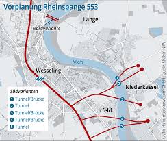 Neues von der Rheinspange und Evonik