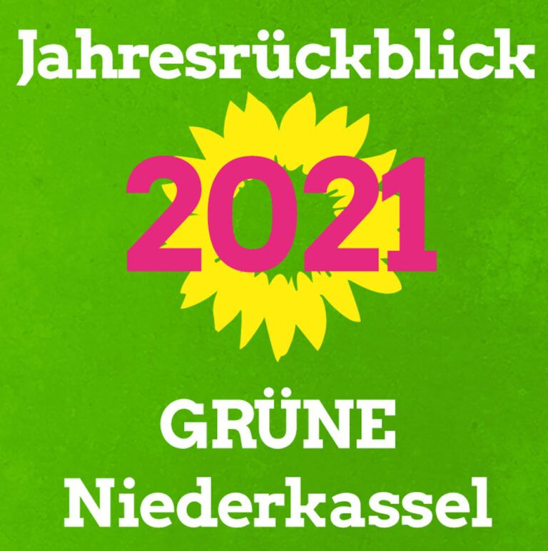 Jahresrückblick 2021 der GRÜNEN Niederkassel