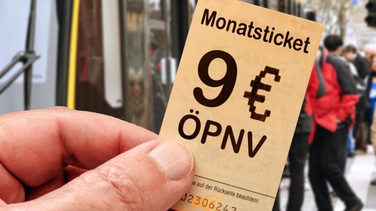 Das 9-Euro Ticket beschlossene Sache !