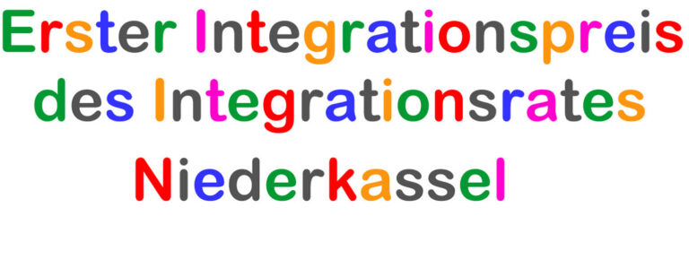 Neu – der Integrationspreis in Niederkassel. Frist bis zum 1.10.2022!