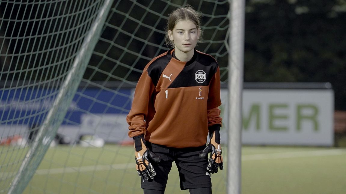 „Fußball ist in mir drin.“ Liv und ihre Teamkolleginnen sind leidenschaftliche Fußballerinnen.