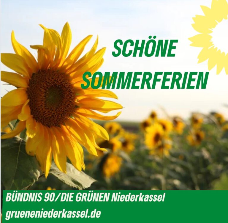 Schöne Ferien allen Niederkasseler*innen!