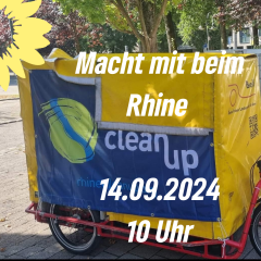 Macht mit beim europaweiten RhineCleanUp